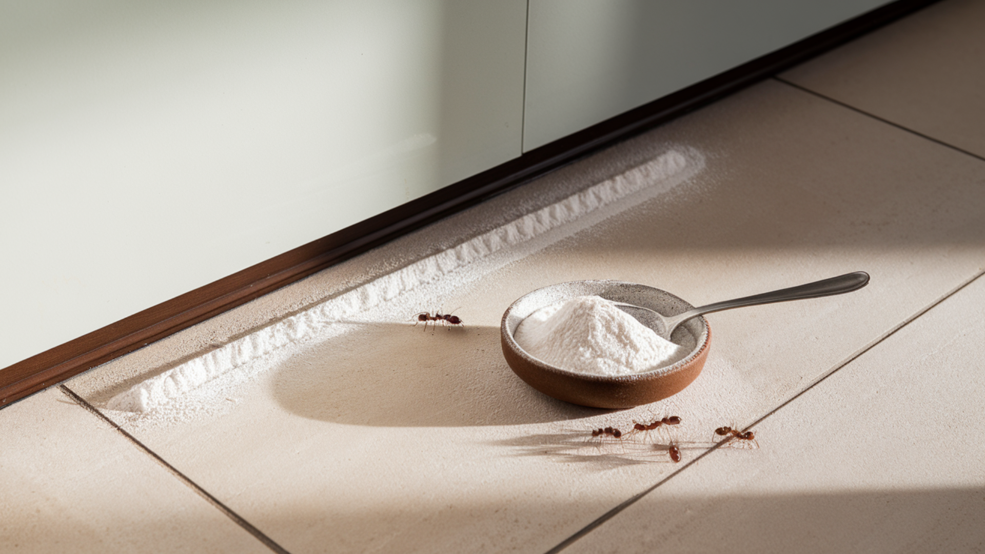 baking soda ant barrier