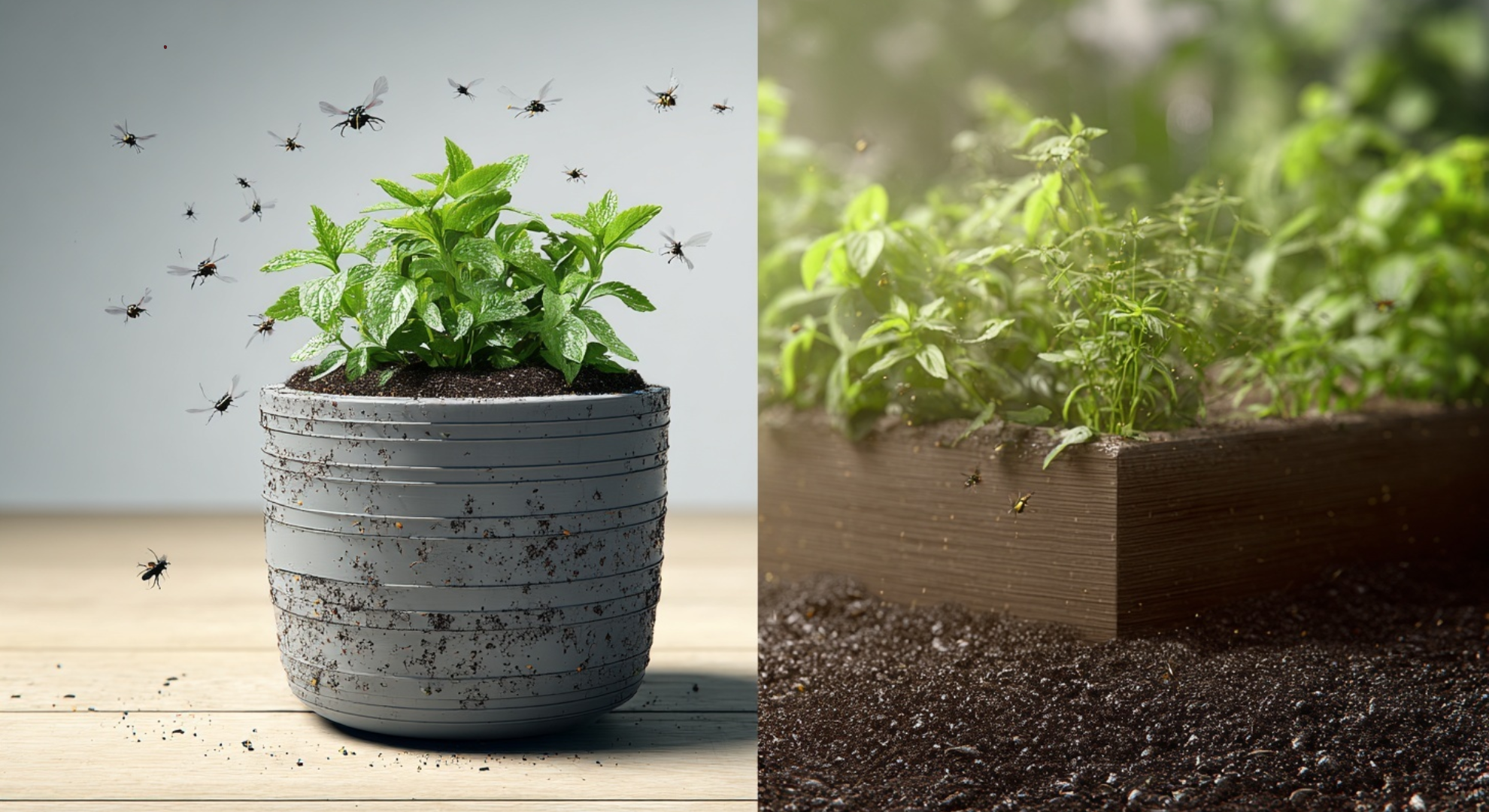 houseplant soil bugs vs garden soil bugs