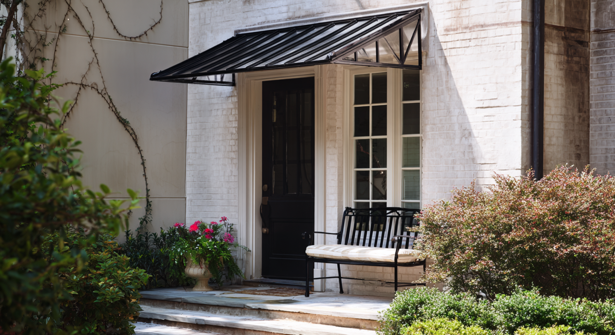 metal awning for shade