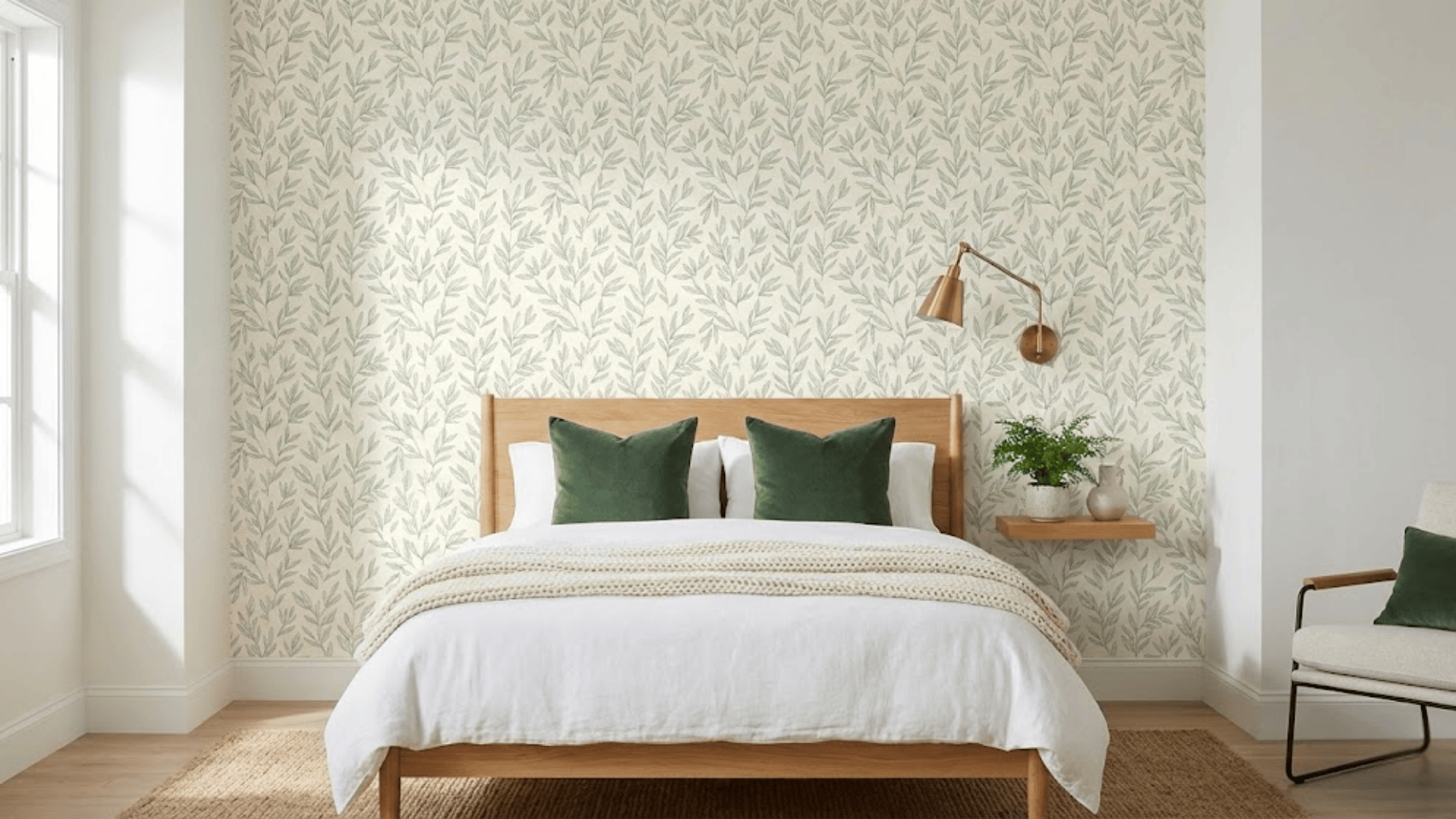 peel and stick accent wallpaper