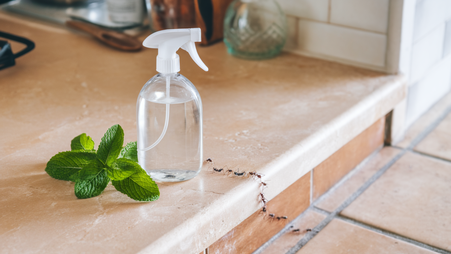 peppermint spray for ants and spiders