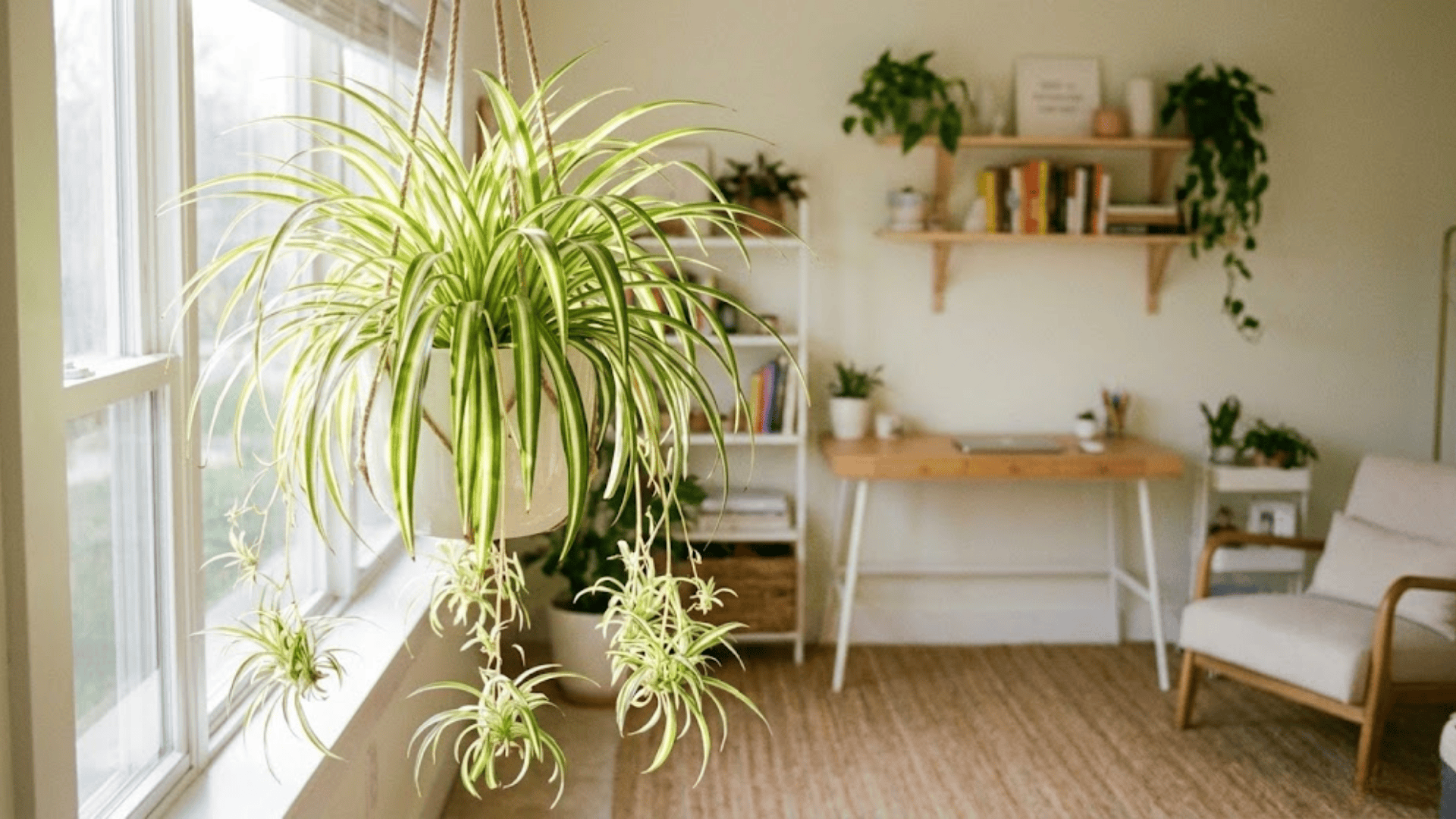 spider plant variegatum