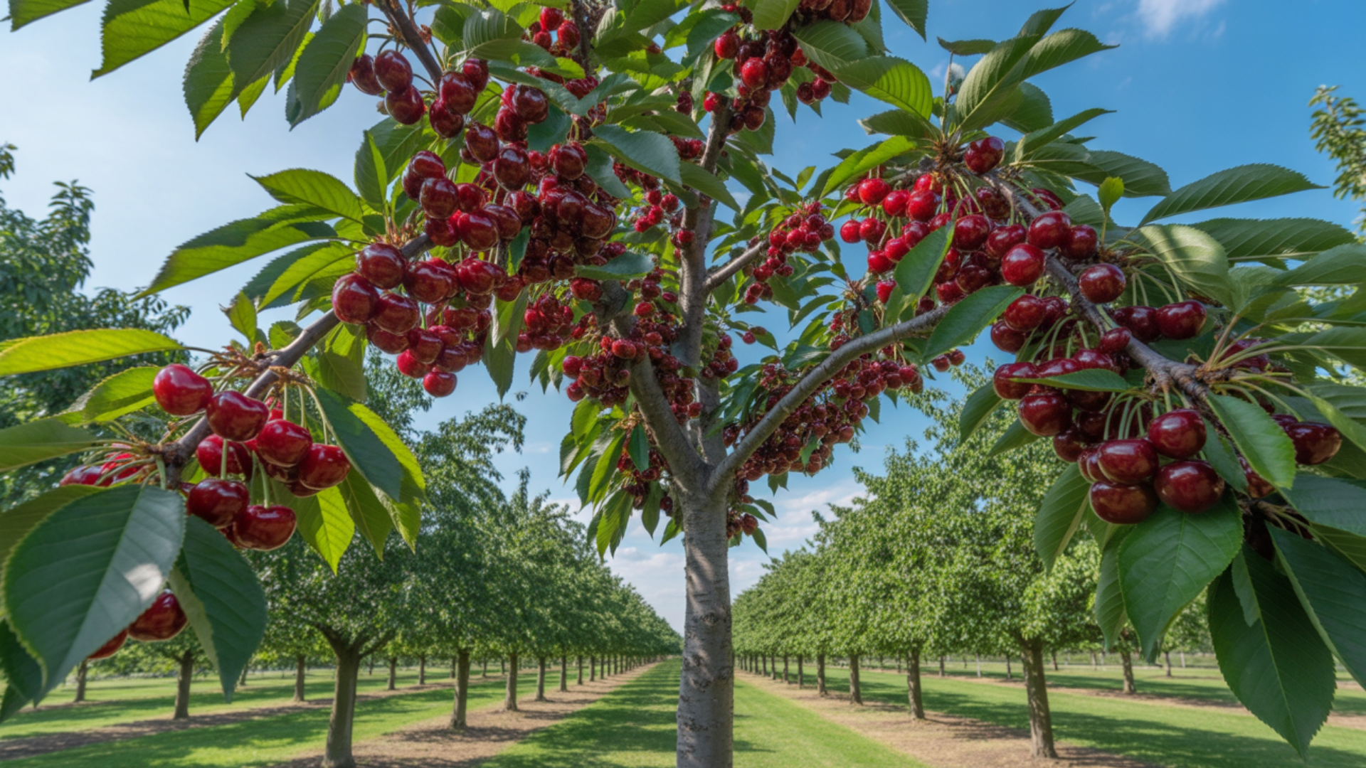 sweet cherries