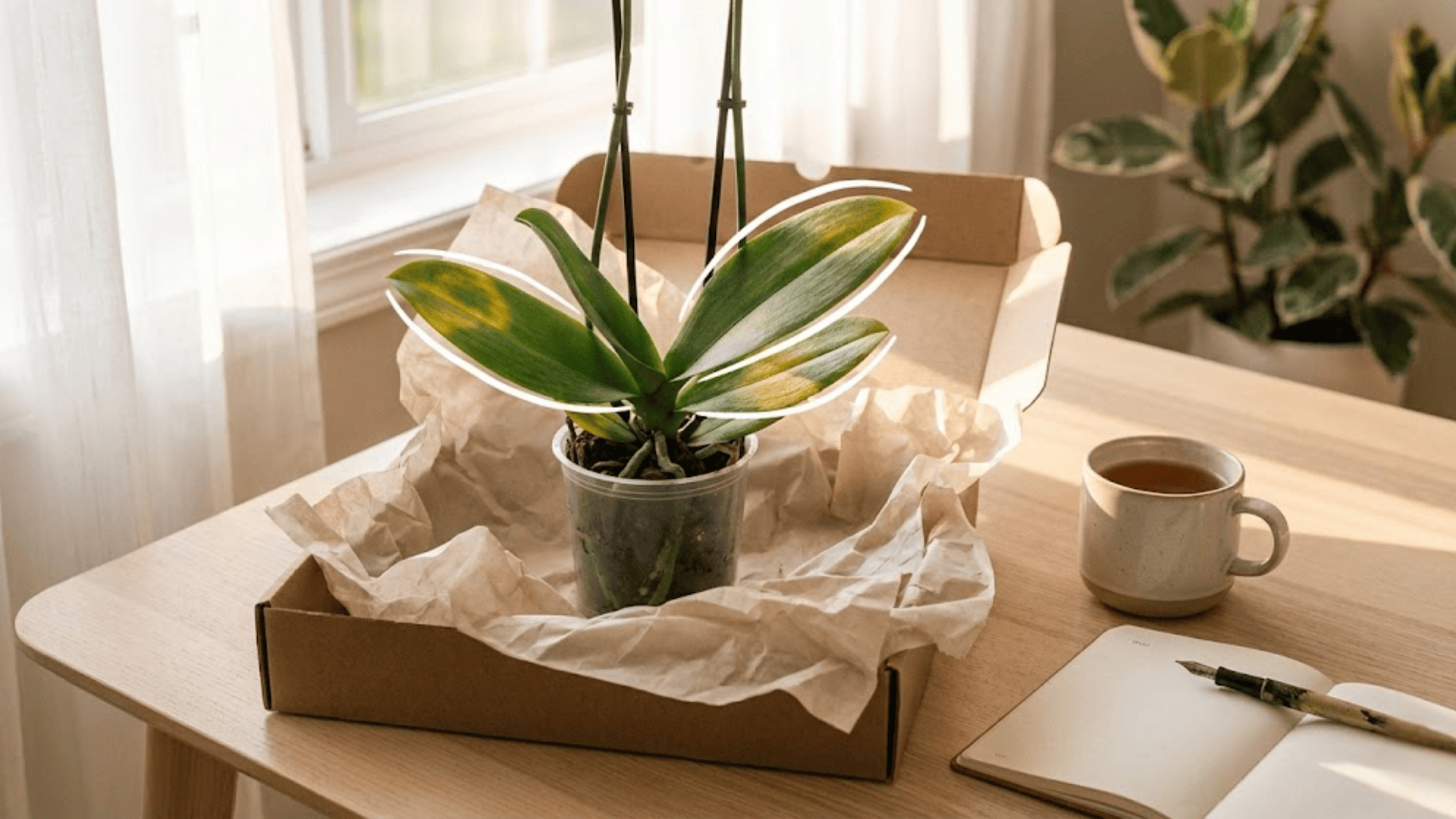 transplant shock or shipping stress