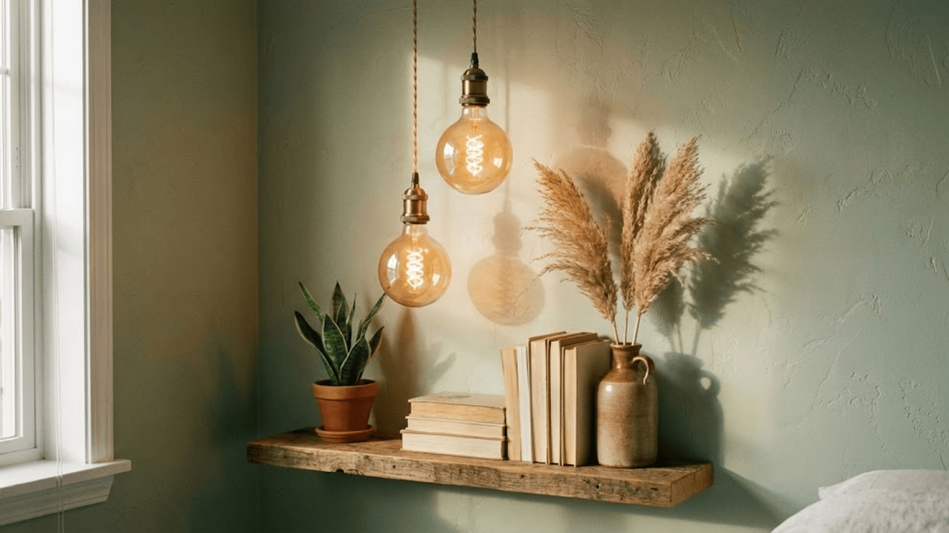warm toned edison bulb lamps